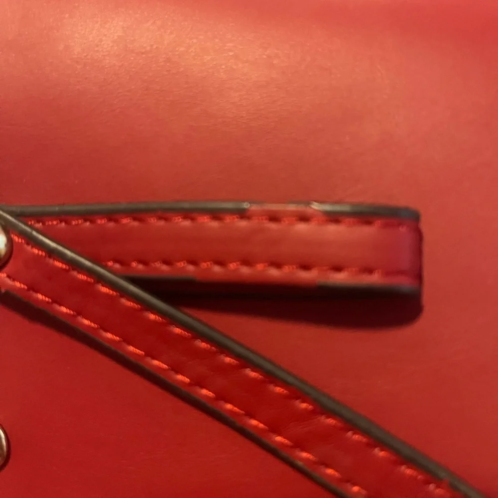 Girls Bowknot Cute Leather Backpack Mini Backpack Purse for Women (Red) (2 pcs) - Picture 4 of 14